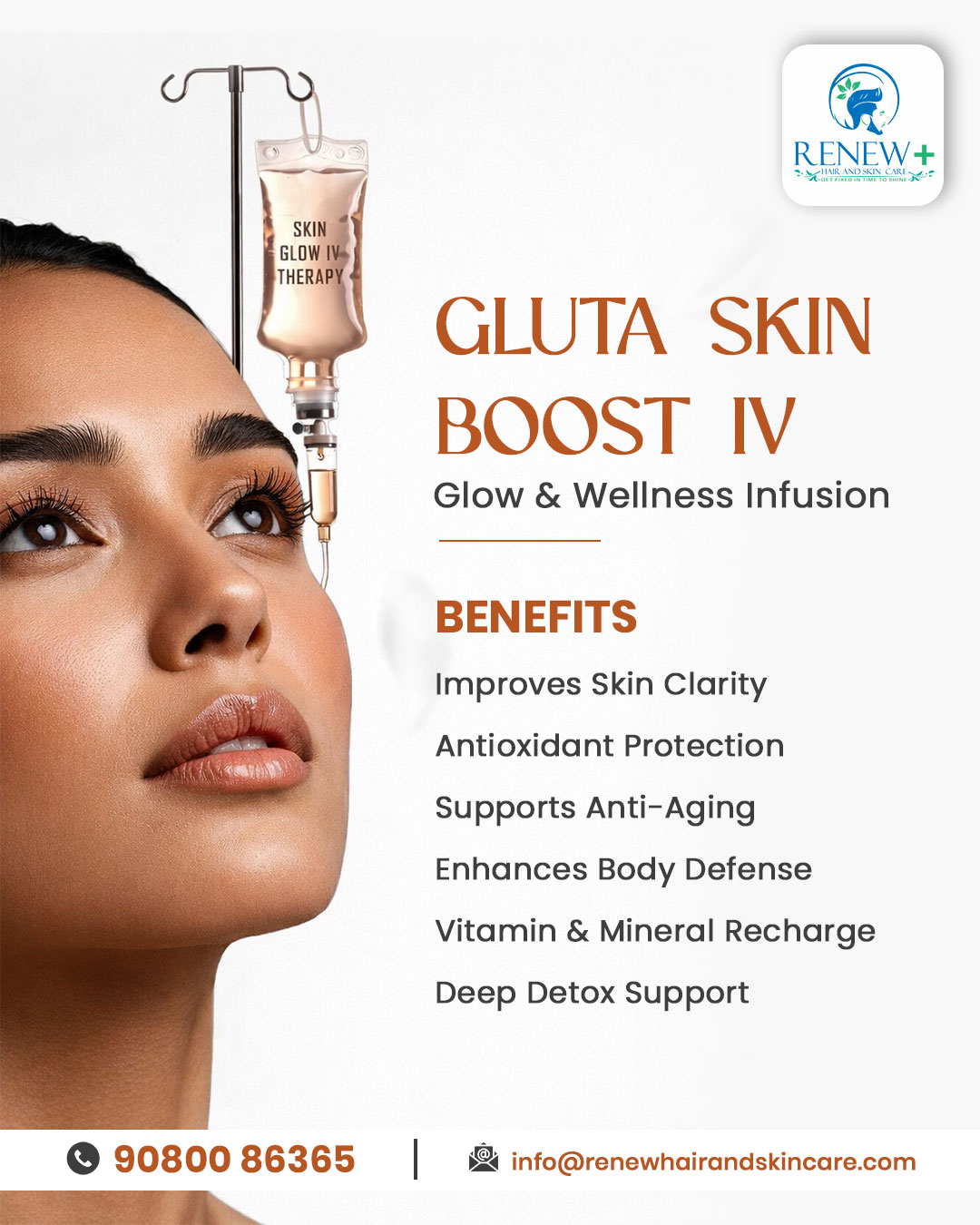 iv glutathione benefits for skin Say Goodbye To Dull Skin With IV Glutathione Treatment In Salem