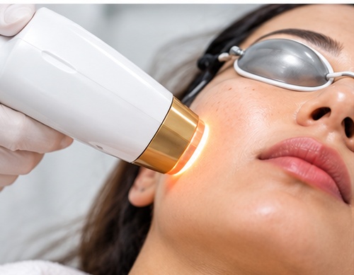 Q Switch laser session
